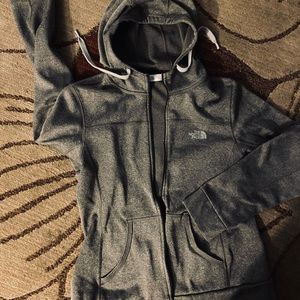 the north face zip up hoodie